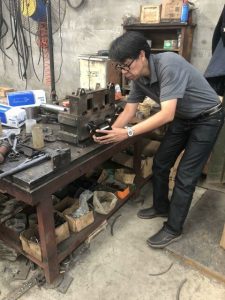 Visita al cliente de fábrica